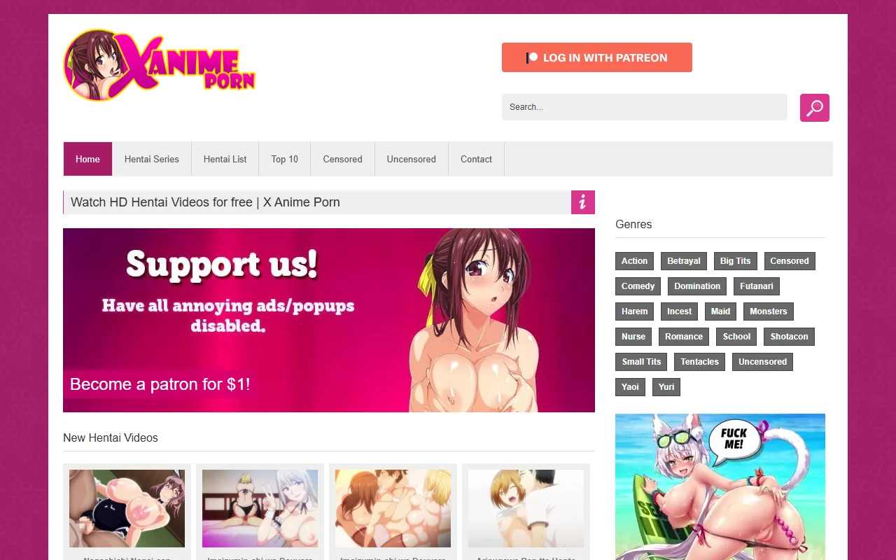 Screenshot: Xanimeporn Screenshot of Xanimeporn